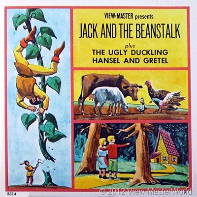 View-Master Three Fairy Tales featuring Hansel and Gretel (B314), booklet cover