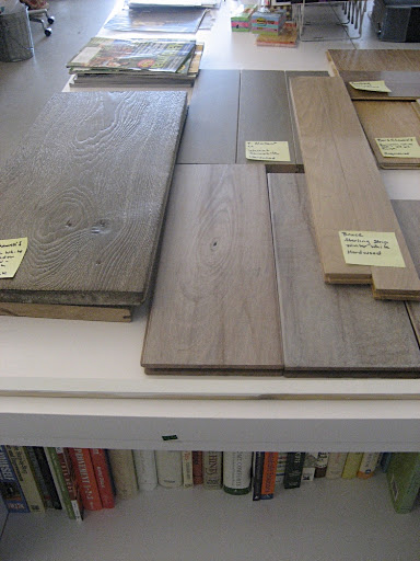 Then ordered them into hardwoods, engineered woods...