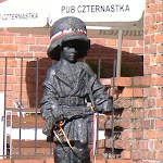Monument for child soldiers.