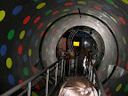 Like a scene out of Willy Wonka, in M&M's World.