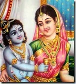 [Mother Yashoda and Krishna]