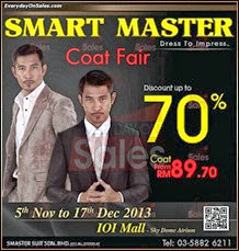 Smart Master Coat Fair 2013 Malaysia Deals Offer Shopping EverydayOnSales