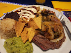 El meu "platet" després de amanida Cesar i nachos