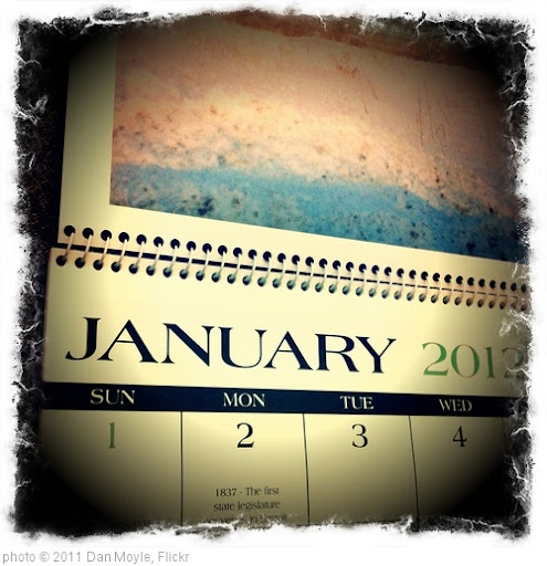'2012 Calendar' photo (c) 2011, Dan Moyle - license: http://creativecommons.org/licenses/by/2.0/