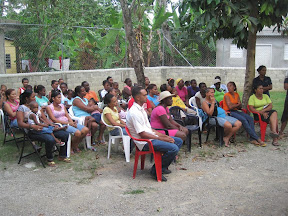 The parents were very interested in what we are doing at Makarios.