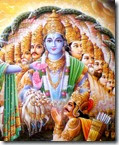 Arjuna with Krishna