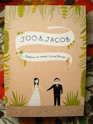 The actual front side.
Joo sent Erin information about how she and Jacob would be dressed on the wedding day, so the illustration would be accurate. The actual front side.
Joo sent Erin information about how she and Jacob would be dressed on the wedding day, so the illustration would be accurate.