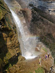 Ambiance rafraichissante pour une Via ferrata!