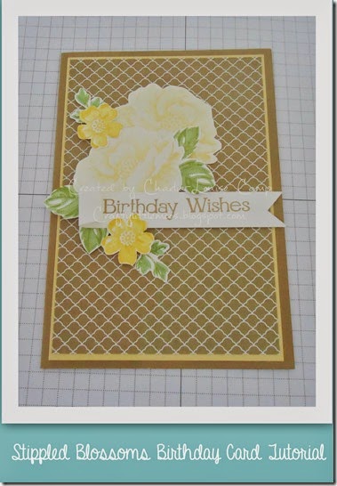 stippled blossom birthday tutorial stippled blossom birthday tutorial