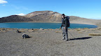 Blue Lake; Tongariro Northern Circuit, Tag 1.