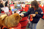 Ask and ye shall receive, girls!  This is my kind of check-out line!  The kind with treats!