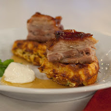 Cheddar-Chile Waffles