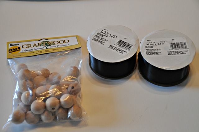 Wood Bead Necklace Supplies