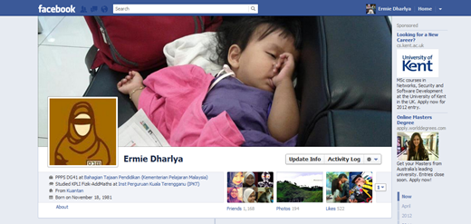 tukar dp facebook