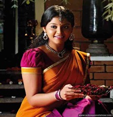 Anjali hot half saree images
