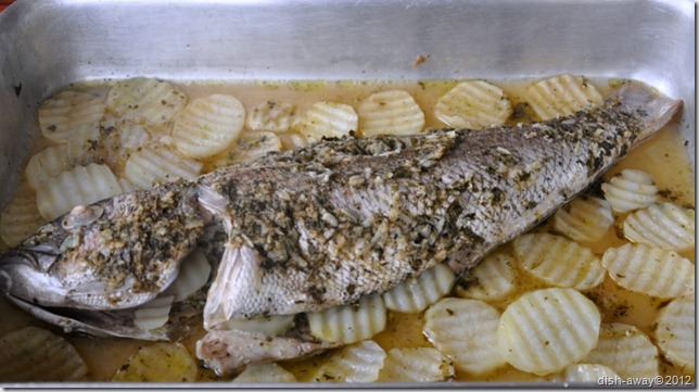 Baked Whole Fish Recipe by www.dish-away.com