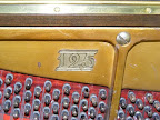 Grotrian Steinweg upright Walnut