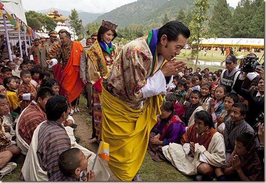 Királyi esküvő Bhutánban