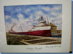 5163 Michigan - Sault Sainte Marie, MI - Museum Ship Valley Camp - Edmund Fitzgerald exhibit 5163 Michigan - Sault Sainte Marie, MI - Museum Ship Valley Camp - Edmund Fitzgerald exhibit