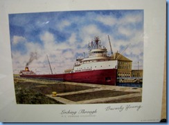 5163 Michigan - Sault Sainte Marie, MI - Museum Ship Valley Camp - Edmund Fitzgerald exhibit