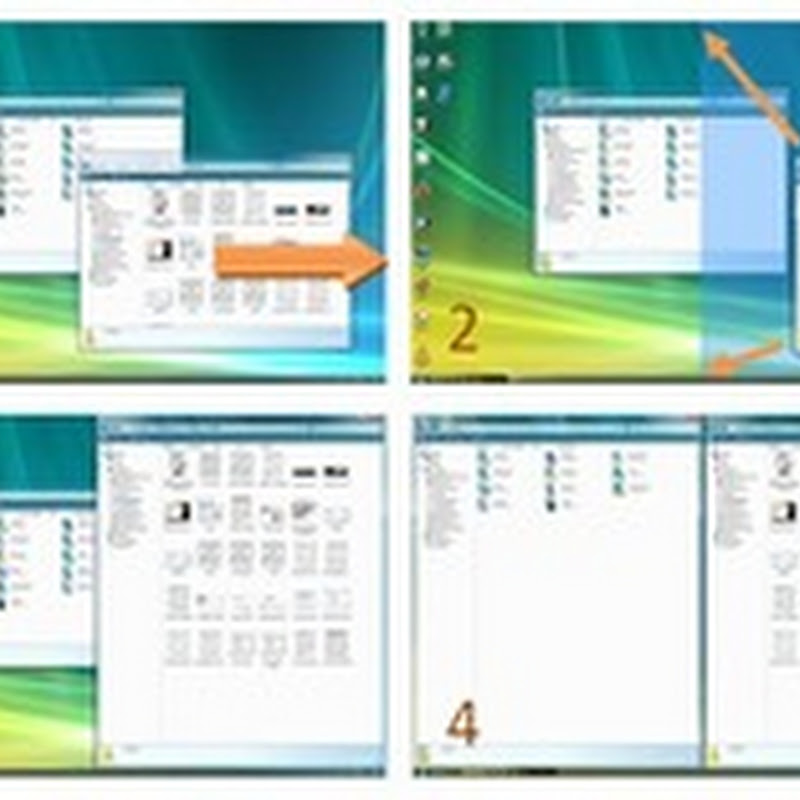 Maximize windows on the desktop using Snap.