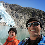 Glaciar no passeio de Barco em Kenai Fiordes