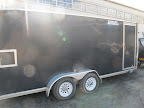 Here it is - the trailer that's going up to Maine - Let's have a look inside and make sure everything is packed securely for Carlos.