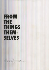 From the Things Themselves