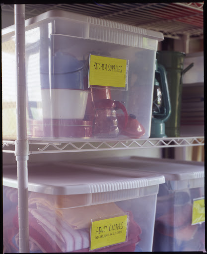 It's helpful for donation centers if you separate clothing from other household goods. It's helpful for donation centers if you separate clothing from other household goods.