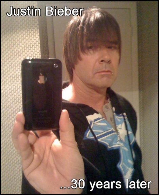 justin bieber 30 years later