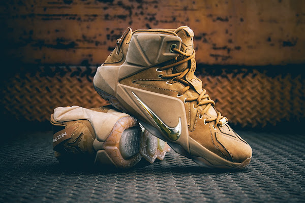 Release Reminder Nike LeBron XII EXT 8220Wheat8221
