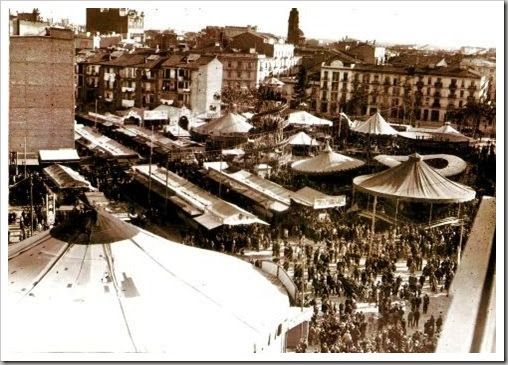 feria de navidad entre germanias y estacion del norte 1925