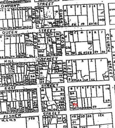 Map Of C'sted Town old limits - Copy