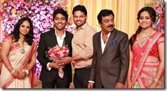 Chimbudevan at GV Prakash Kumar & Saindhavi Wedding Reception Photos