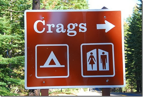 Crags Sign