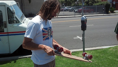 Tony's first look at one of our newly re-released boards, it sure brought back some memories for T.A.