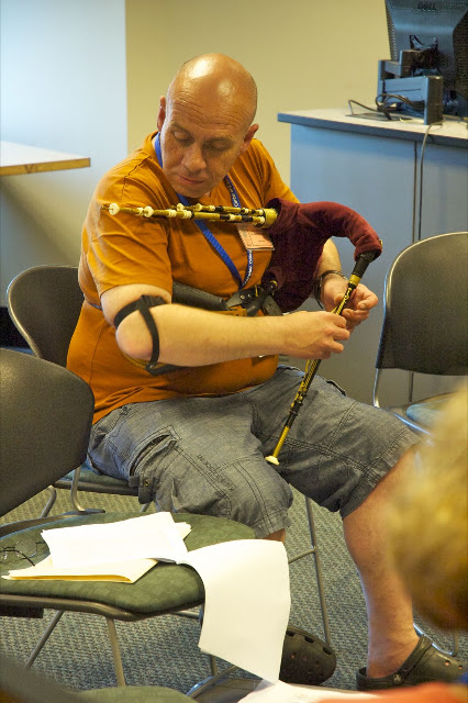 Chris Ormston on Northumbrian smallpipes