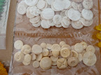 The buttons arrived vacuum-sealed.