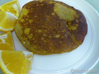 Jan 9 Sweet Potato and Flax Eggcake 006