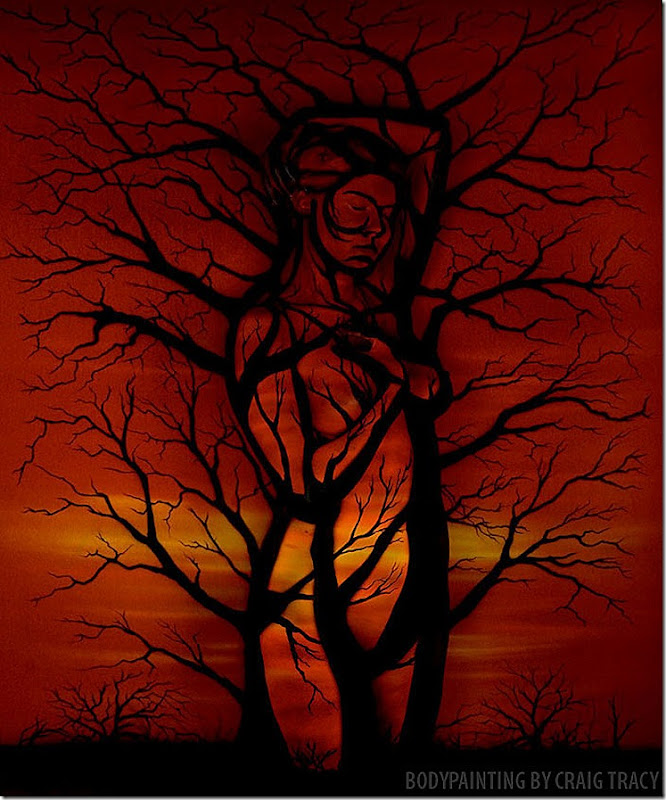 soultree,душа дерева,Bodypainting, Bodypainting by Craig Tracy,Боди-арт по Крейг Трейси,роспись по телу,картины,обнажонная натура