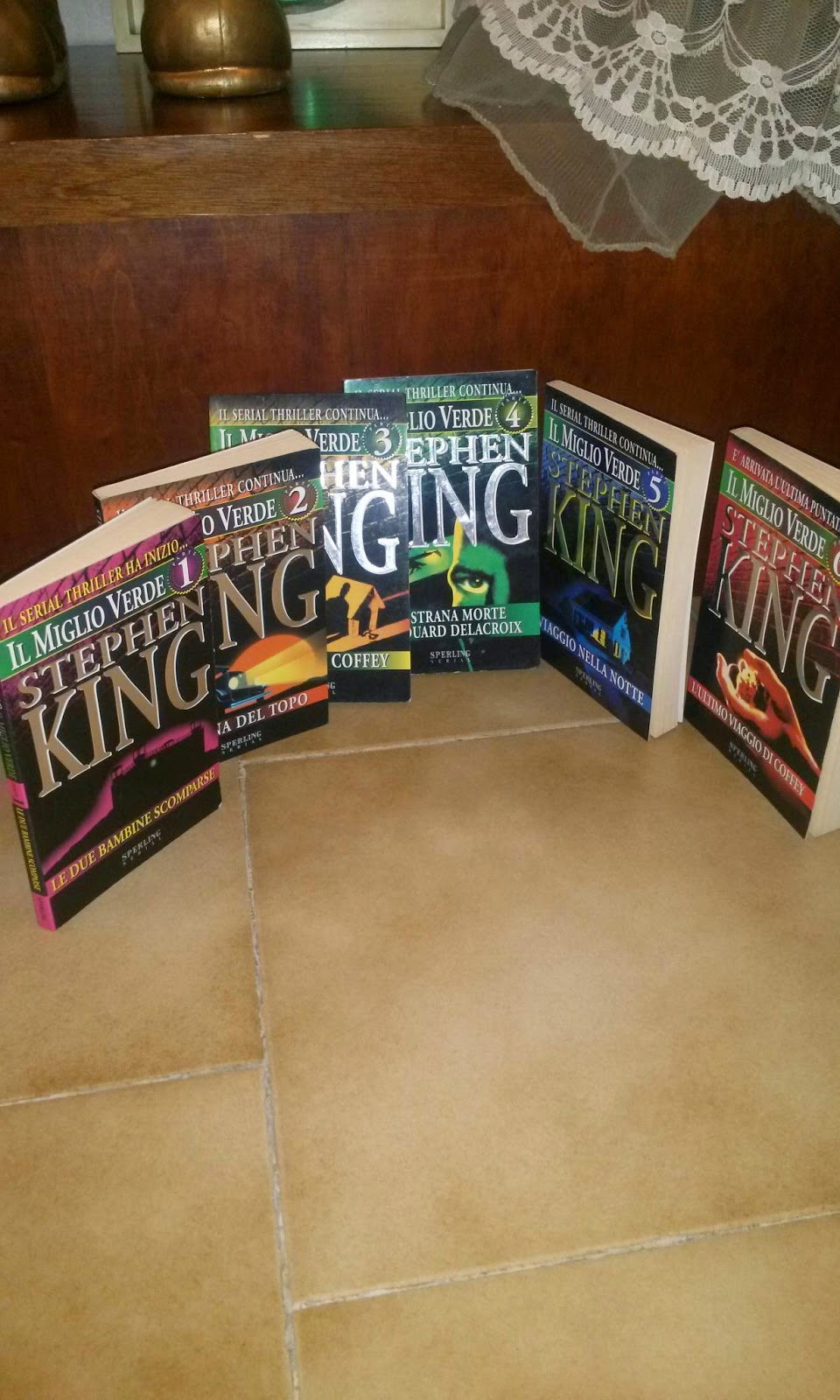 Le prime edizioni di Stephen King: IL MIGLIO VERDE