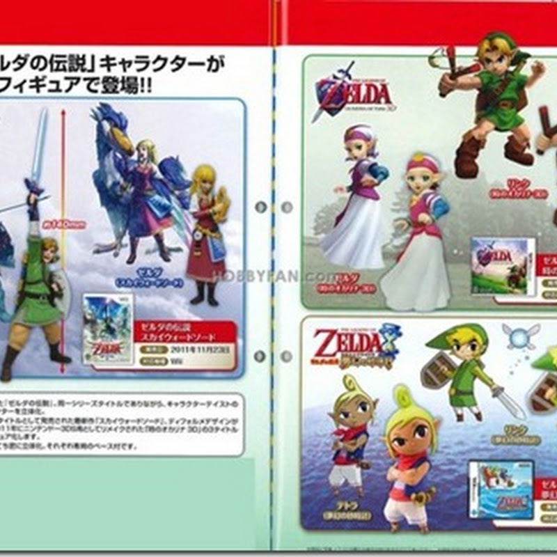 Die neuen Zelda Spielsachen sehen wunderbar aus