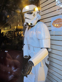 A lost Stormtrooper in the Ithaca Commons