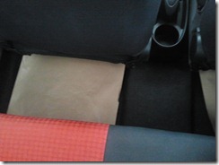 Toyota Etios Sedan leg space