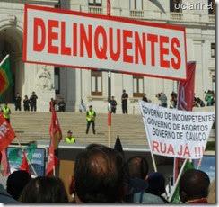 Foto Manif. 1 de Novembro. Nov.2013