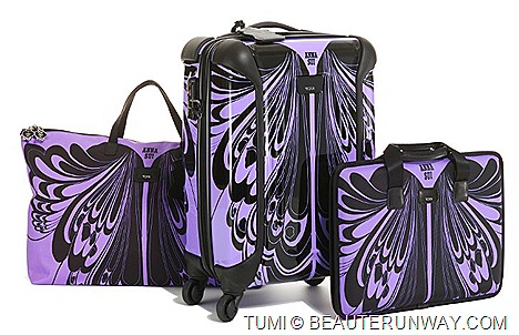 TUMI  ANNA SUI travel luggage bags - Tumi Vapor™ International Carry-On case, Laptop case, Just In Case™ Tote Shoe BagsTumi stores  Anna Sui NYC, Isetan Japan