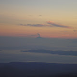 Karangetang in the far distance, seen from Gunung Klabat (Daniel Quinn, August 2010)