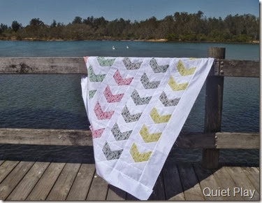 Feathers Paper Pieced Quilt