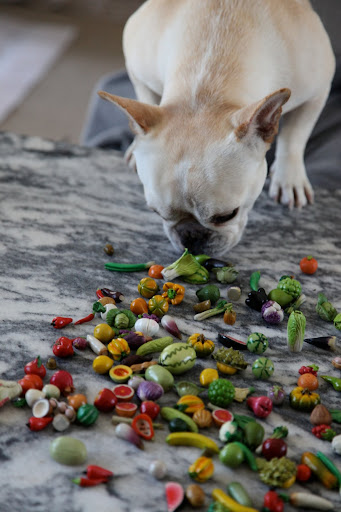I'll just take a sniff - I love fresh produce.