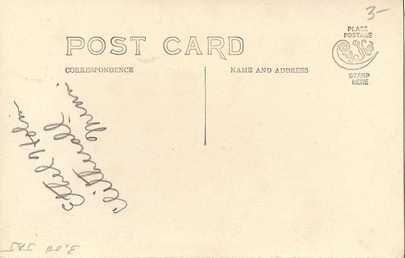 Postcard Ethyl Holm DL Antiques back Postcard Ethyl Holm DL Antiques back